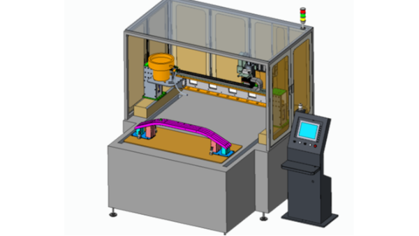 非标铆接定制案例精选——防撞梁生产提速利器！定制化六角拉铆中心